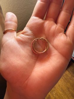 Gold earrings 14k