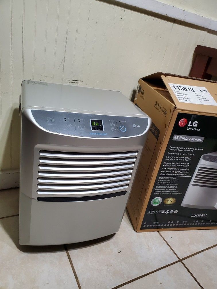 LG DEHUMIDIFIER (in Great Working Condition)