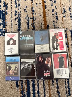Class rock/ misc Cassettes- 8 count