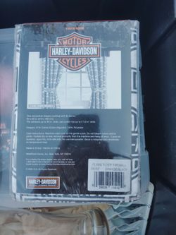 Harley Davidson Curtain