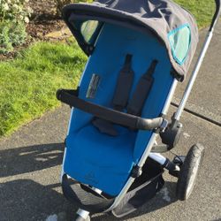Quinny 2012 Buzz Stroller, Blue Scratch