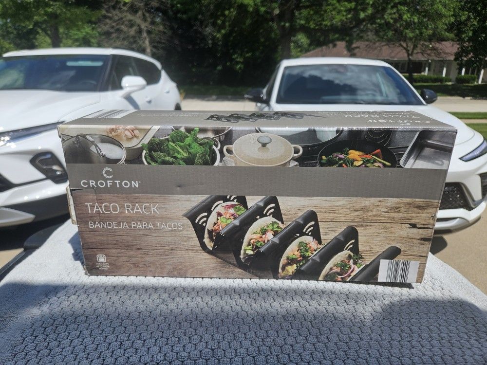 New Metal Taco Rack