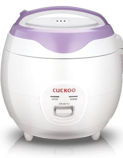 Cuckoo CR-0671V Basic Electric Small Rice Cooker And Warmer - Like New