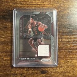 2020-21 Prizm Sensational Swatches #SS-CSX Collin Sexton