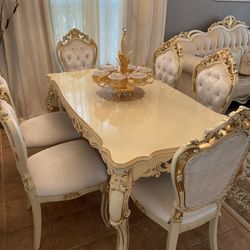 Brand New Dining Table With 6 Chairs - Delivery And Financing Available 