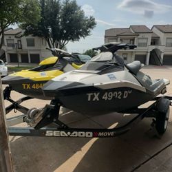 Seadoo Spark Jetski’s 