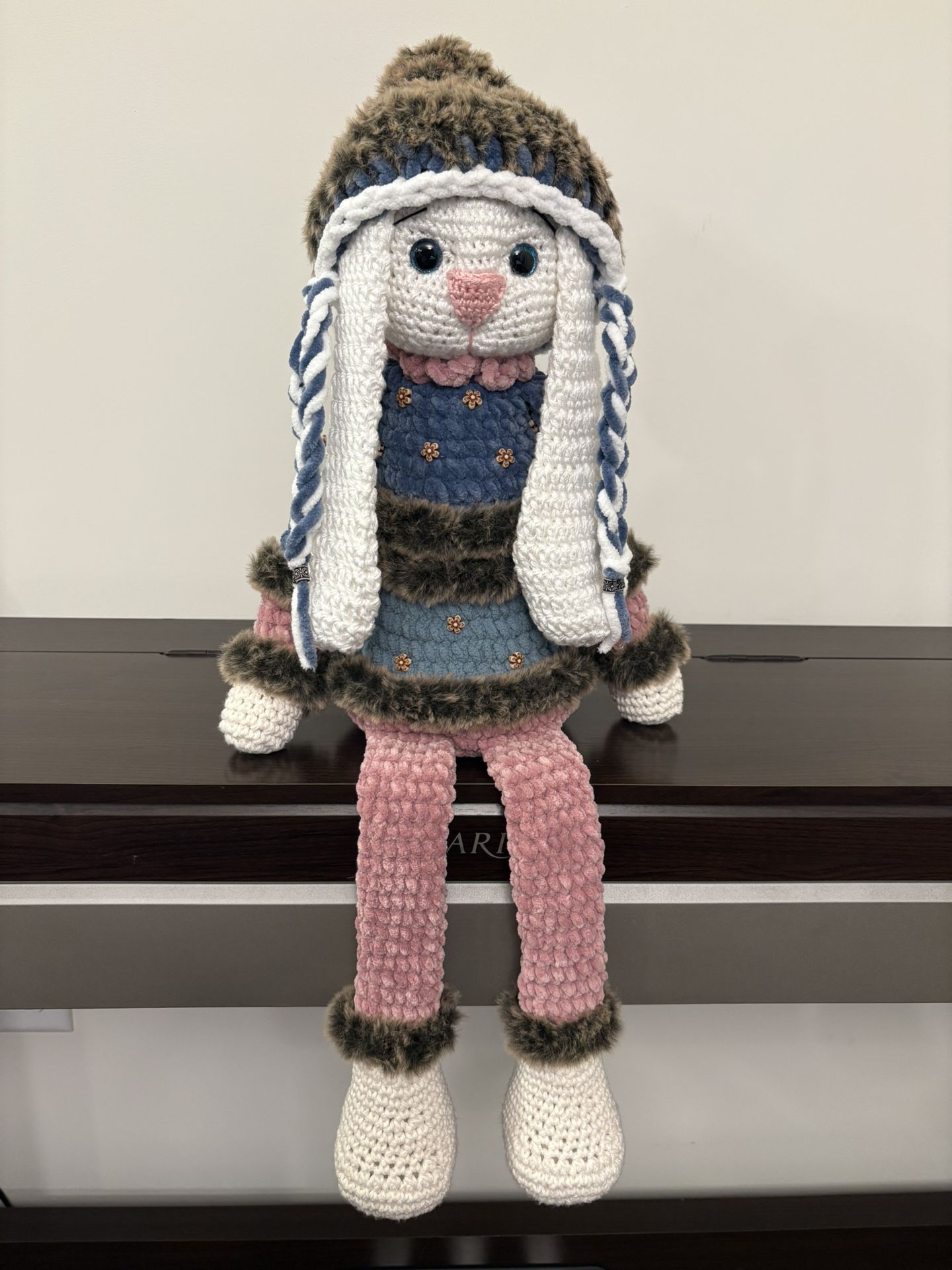 Conejo Tejido A Mano - Crochet