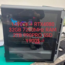 High-End Gaming ROG PC | Intel i9-14900K + RTX 4080 | Looks Like New & Super Fast!