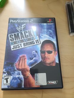 Playststion 2 game smack down just bring it