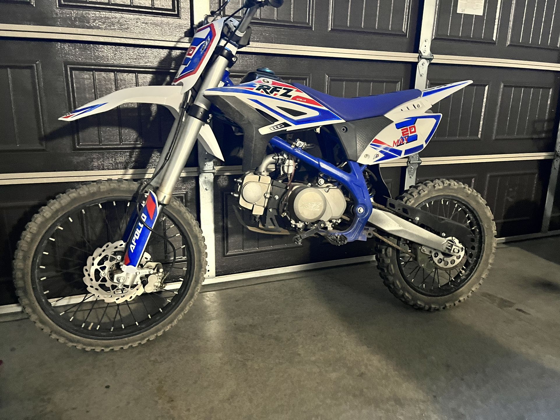 Apollo Rfz Z20 Max 125 Dirtbike Dirt Bike Make Offer for Sale in