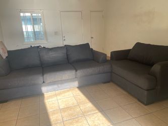 Black couches