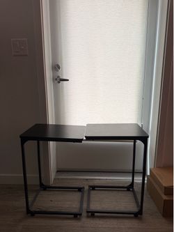 2 C-shaped Side Table