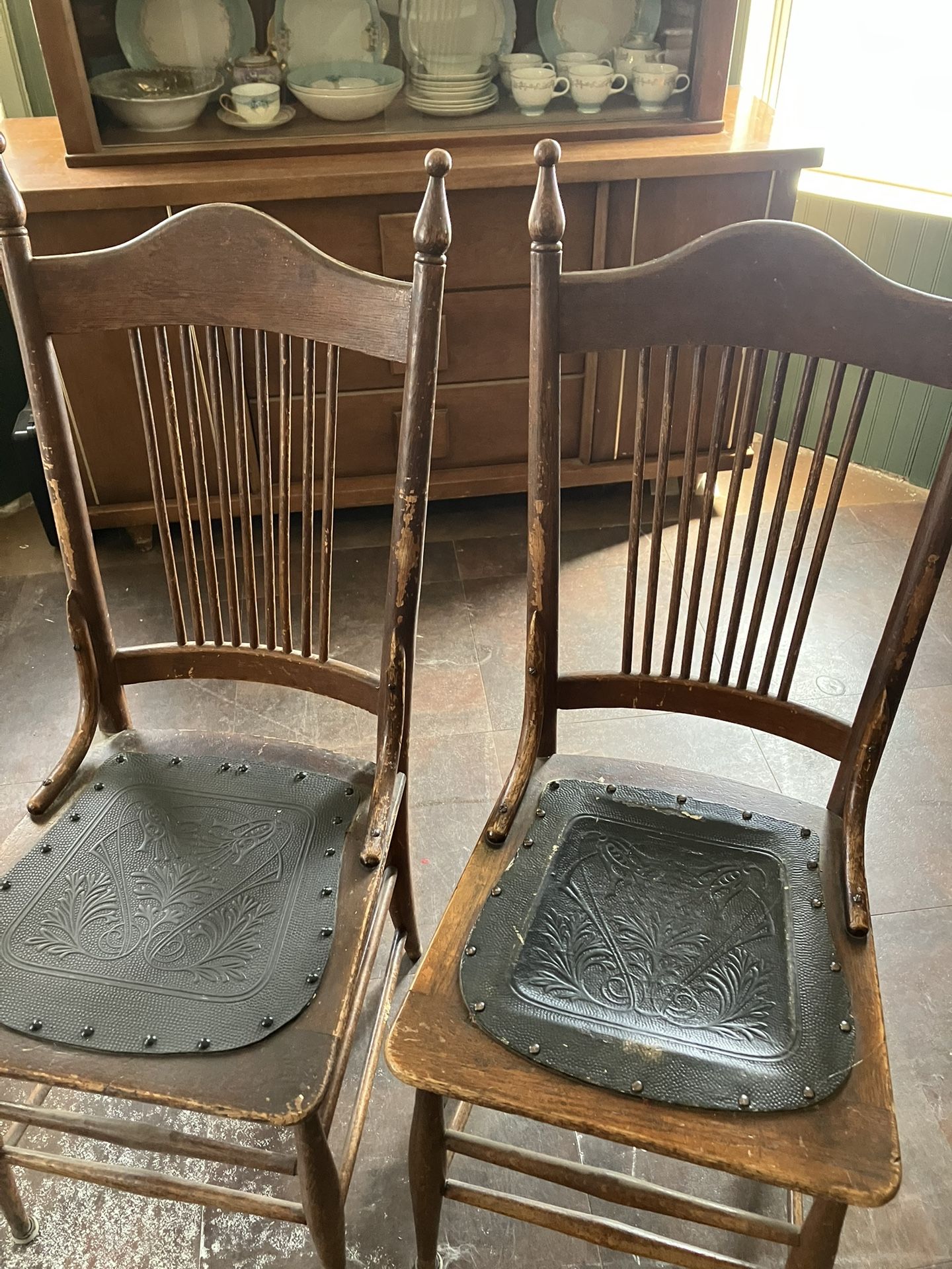 Antique Dining Chairs Art Nouveau Farmhouse