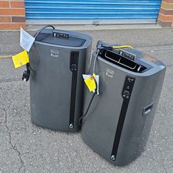 2 Larges Delonghi  Pinguino  Portable  Ac Unit 14k Btu  Each One 