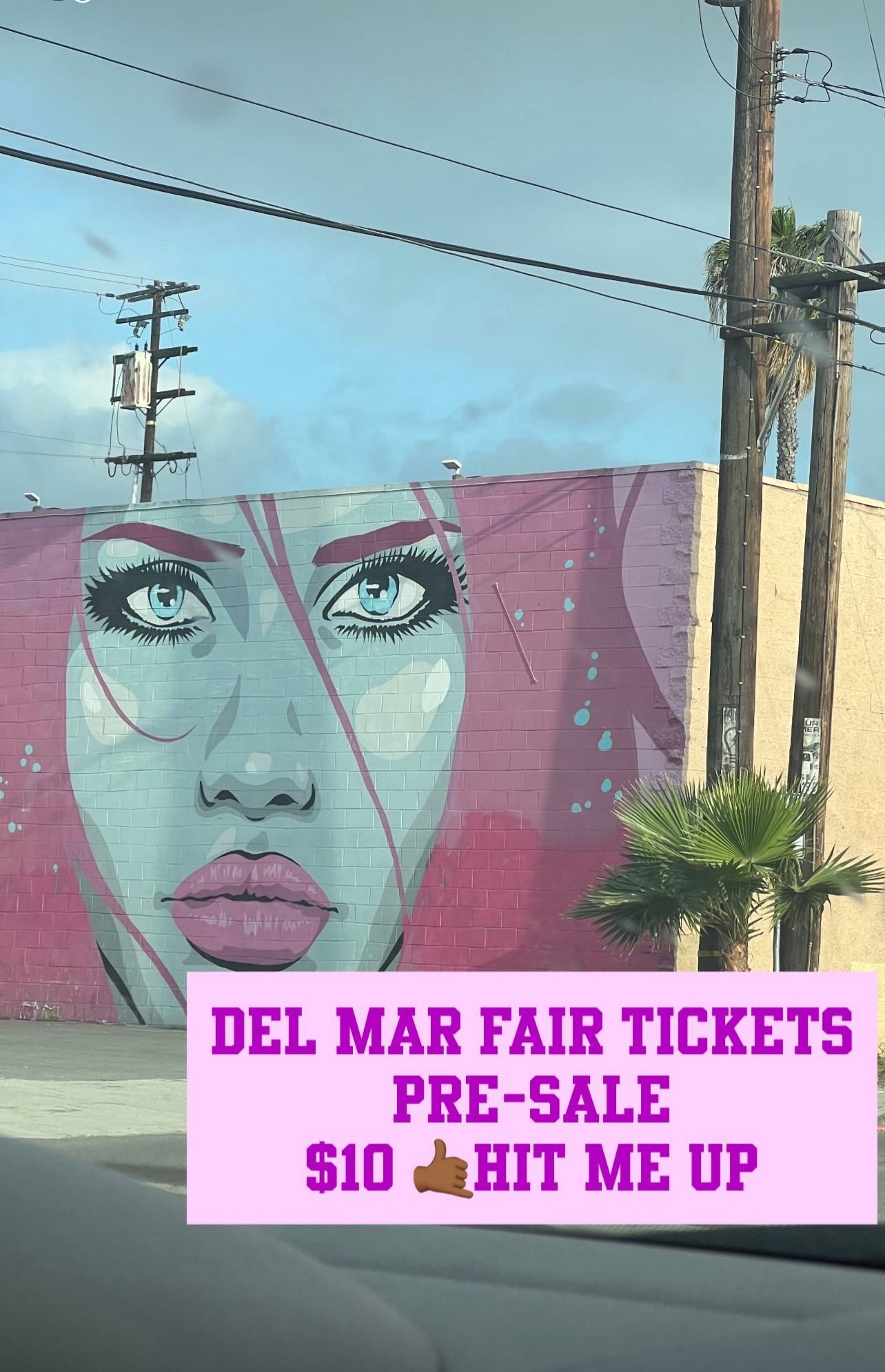 Del Mar Tickets $10