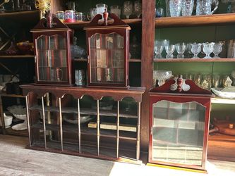 Wall shelves and curios