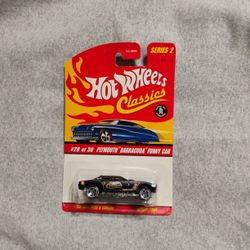 Hot Wheels Plymouth Barracuda Funny Car
