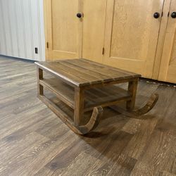 Sleigh Coffee Table