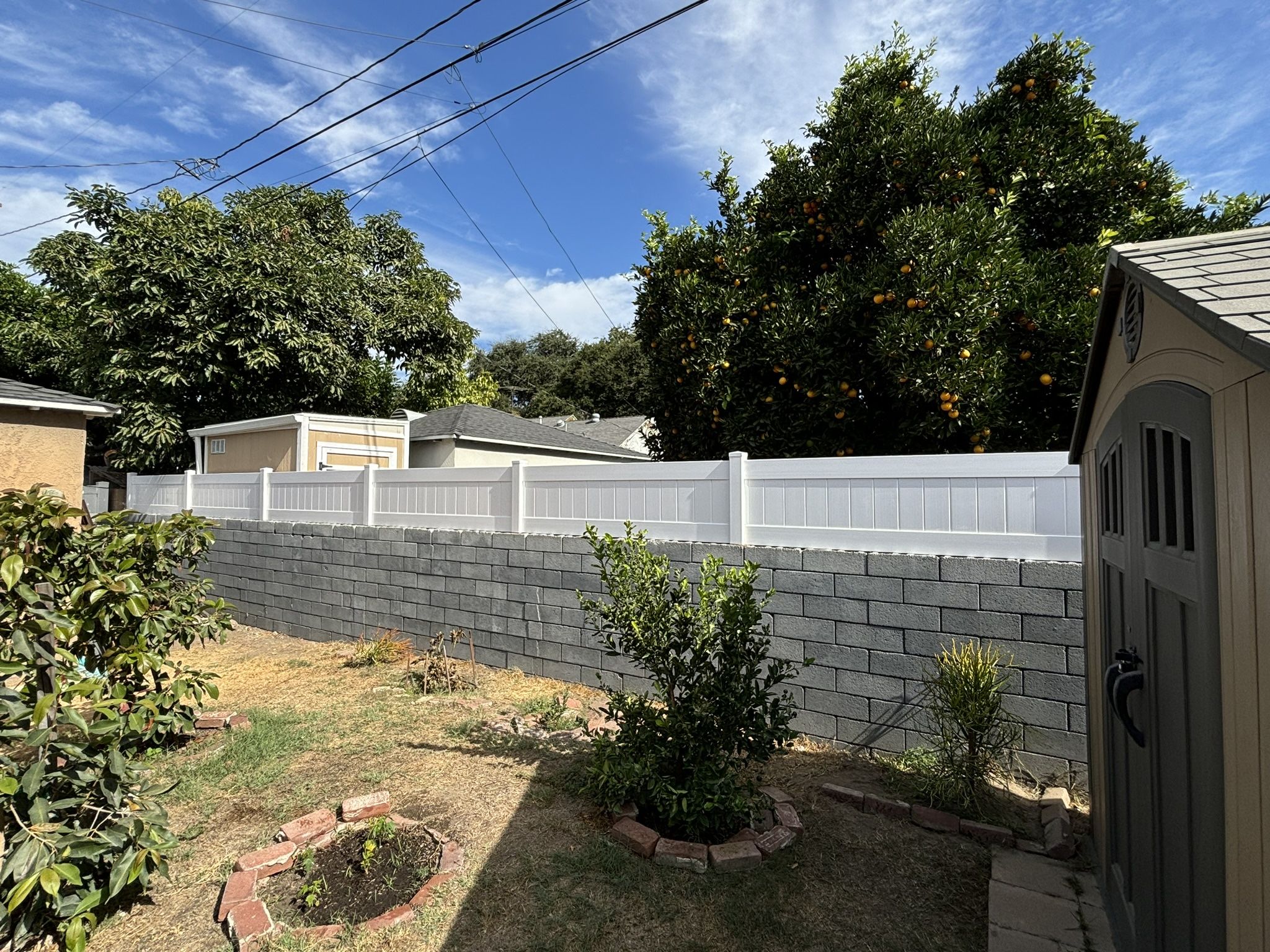 Vinyl Fence Privacy Topper