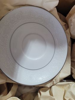 Beautiful White Lace Dinner Set.