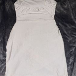 White short Dress (Size L) 
