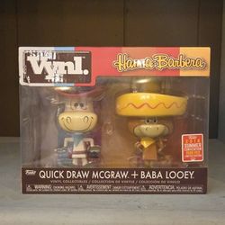 FUNKO 2018  LIMITED EDITION EXCLUSIVE Funko Hanna-Barbera Quick Draw McGraw Baba Looey w/Protector