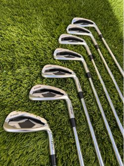 Ping G430 Irons (4-PW) – Stiff Flex, Green Dot