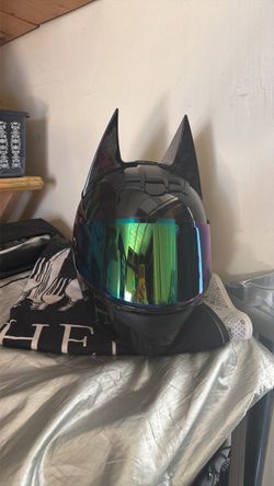 HNJ Motorcycle Helmet blackout mean CatWoman