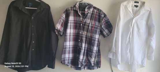 Men's dress t shirt bundle size xl