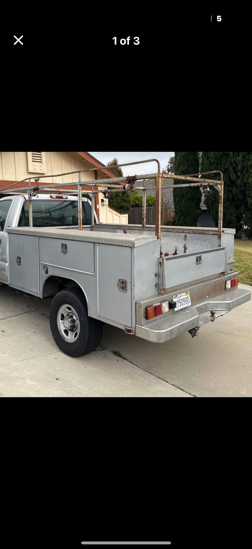8ft utility bed