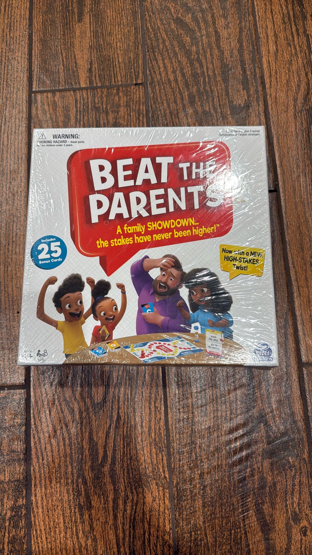 Beat The Parents Board Game -new 