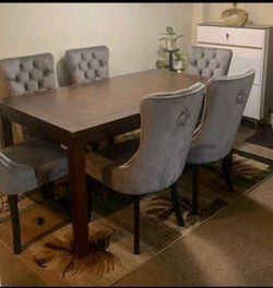 Brand new 6 dining chairs in box