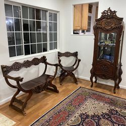 4 Piece Antique Furniture