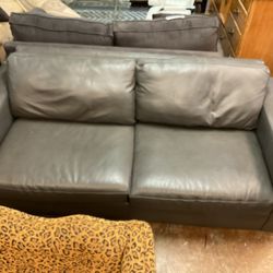 Leather Couch 