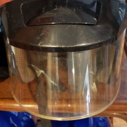 Helmet with face guard..