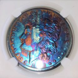 1898-P Morgan Silver Dollar  MS65 