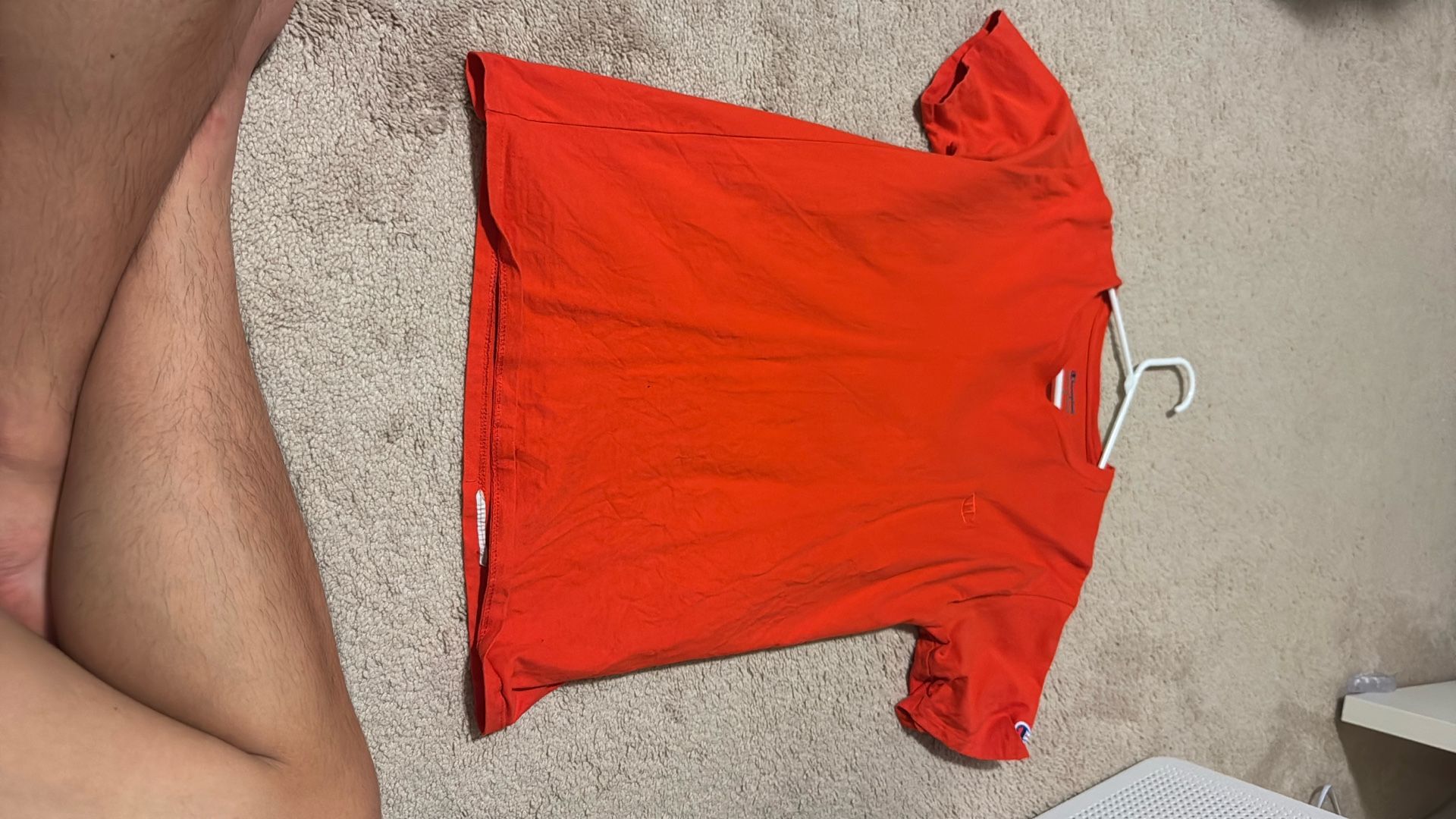 Orange Champion T Shirt