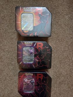 Team Rocket Tins (Set of 3)