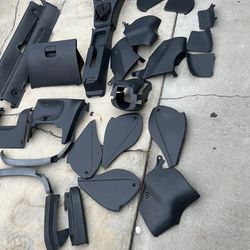 1996-00 Civic Interior Trims Dark Gray
