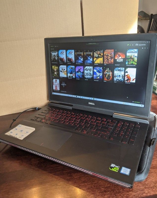 Dell Inspiron 15 7567 Gaming Laptop i7 7th gen GTX 1050ti 128gb SSD+1TB HDD