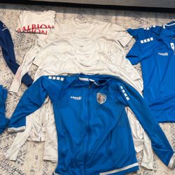 Albion Training shirts and zip up jacket