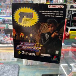 Time Crisis Plus Guncon • CIB • TRADE IN YOUR GAMES-POKEMON HERE