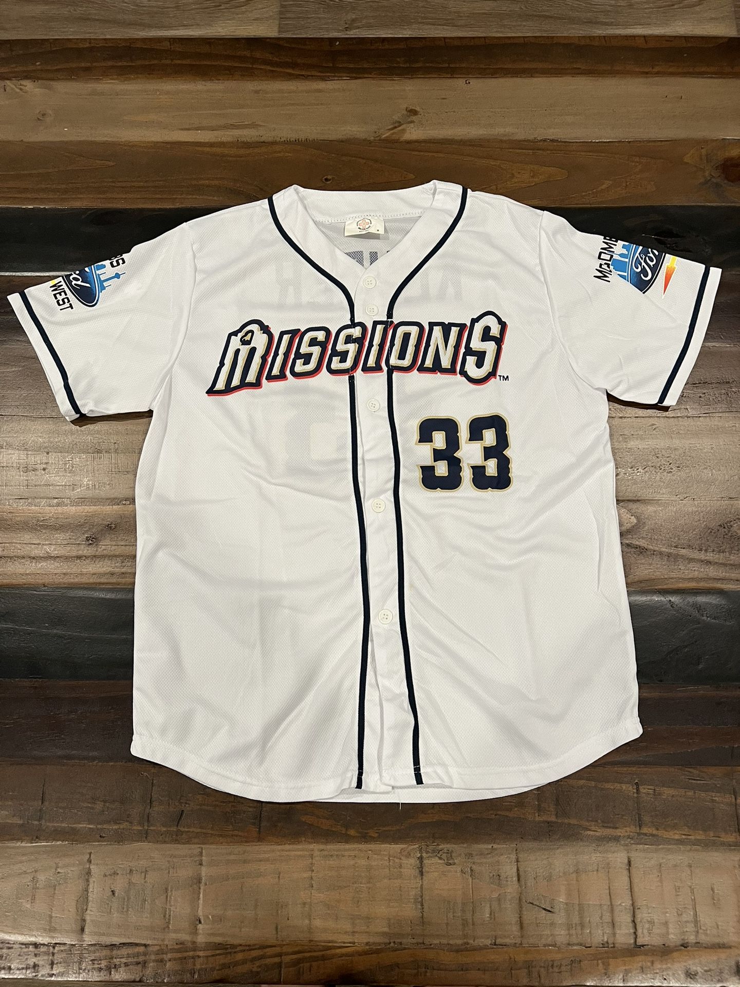 San Antonio Missions Baseball Jersey – Promo Giveaway Edition –