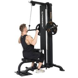 New PowerTec Commercial Lat Machine Hi Lo High Low Cable Pulley Gym P-LM
