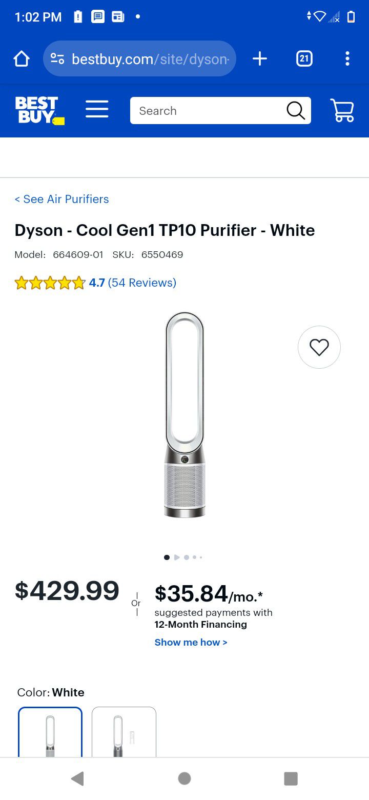 Dyson Purifier Cool Gen 1