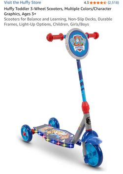 Paw Patrol lighted scooter