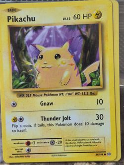 Pikachu gnaw 60 hp