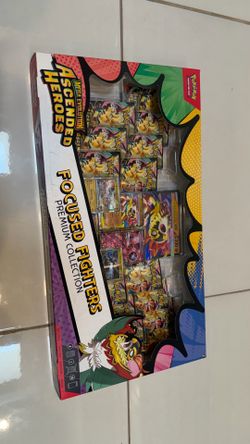 Pokemon Ascended Heroes Focused Fighters Premium Collection 1 of 4 available