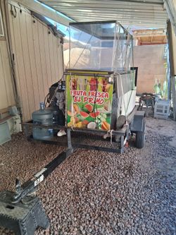 For Sale Fruit Cart And Trailer