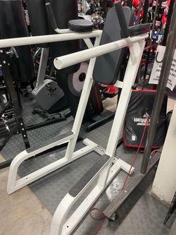 used white maxicam dip and leg lift